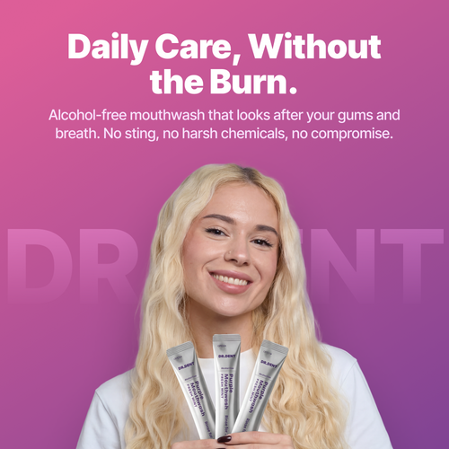 DR.DENT Purple Mouthwash‑Fresh Mint