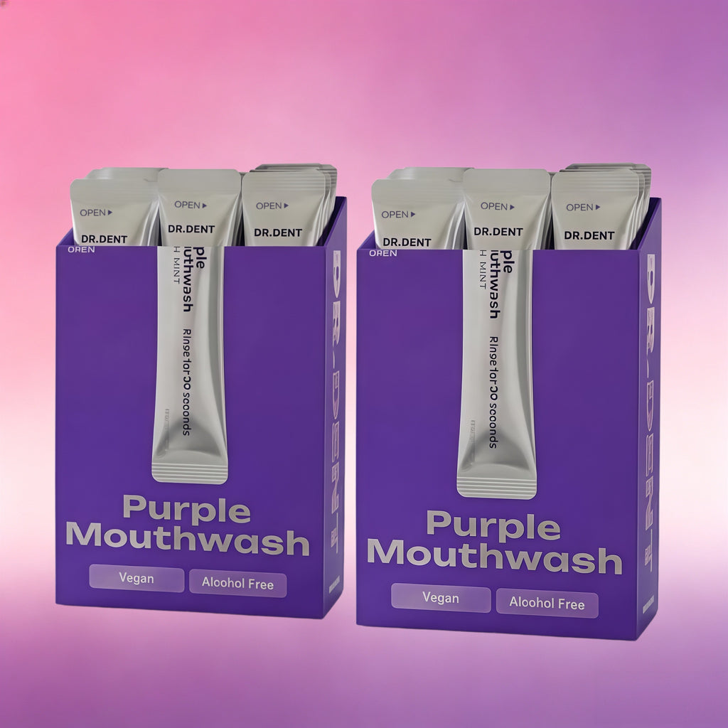 DR.DENT Purple Mouthwash‑Fresh Mint