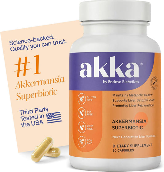 AKKA Akkermansia Probiotic with Botanical Ingredients